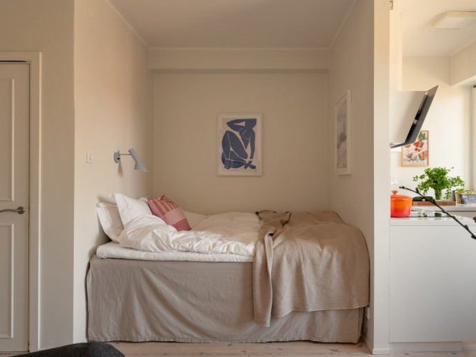 Студия площадью 26 м2 в Стокгольме