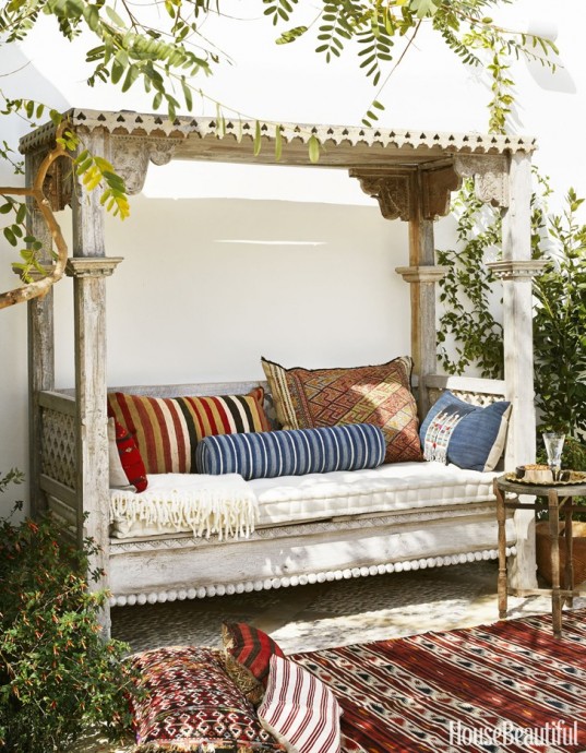 Дом дизайнера Бэтси Бёрнхэм в марокканском стиле в Калифорнии