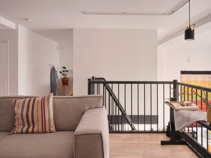 Двухуровневая квартира площадью 88 м2 в Стокгольме