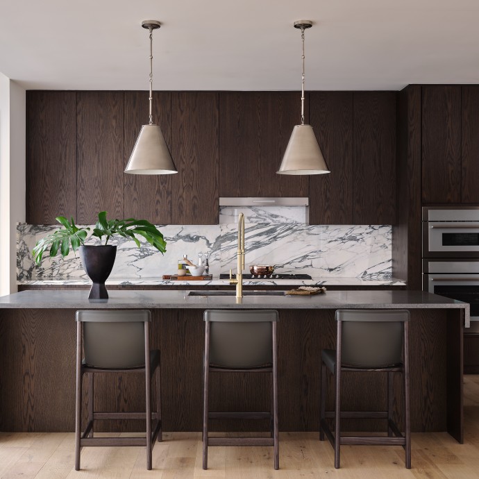 Интерьер общественных пространств и квартир в самой высокой башне в Остине, Техас