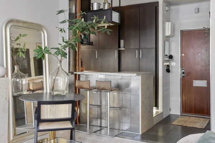 Шведская студия площадью 33 м2