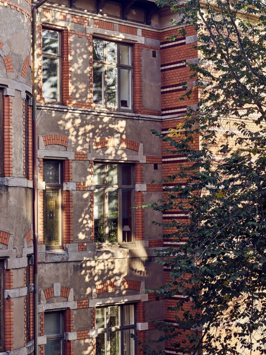 Квартира площадью 89 м2 в здании 1878 года в Стокгольме