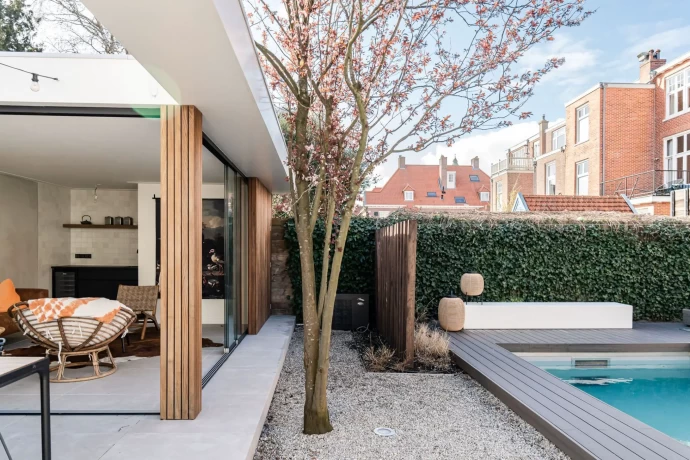 Таунхаус 1910 года постройки в городе Харлем, Нидерланды