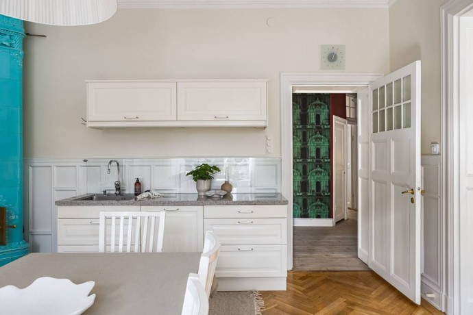 Квартира площадью 118 м2 в Стокгольме