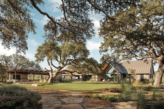 Загородный дом архитектора Джона Дэвида Рейни в Техасе