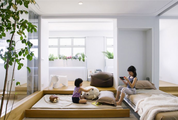 Дом с открытой планировкой в Сингапуре Дом с открытой планировкой в Сингапуре