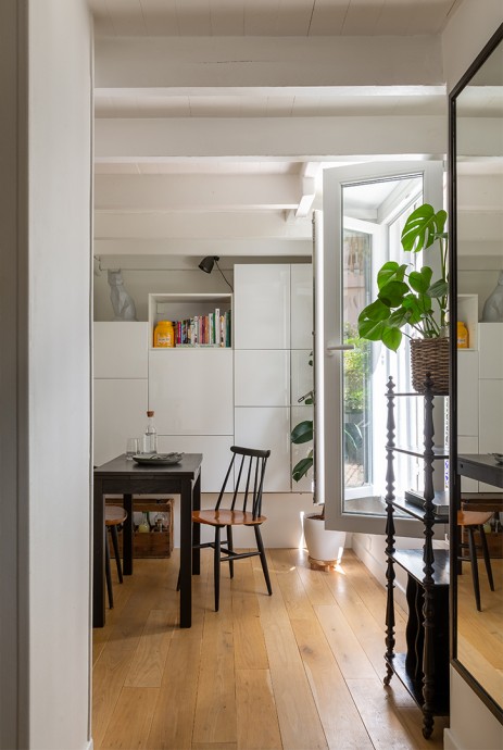 Дуплекс площадью 54 м2 в Париже