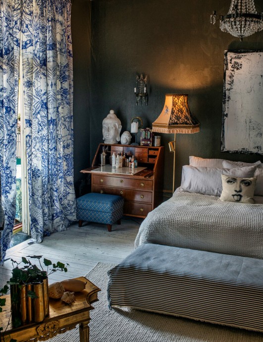 Квартира художницы Биргитты Сёндергаард в Стокгольме