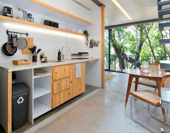 Квартира-лофт в Мехико