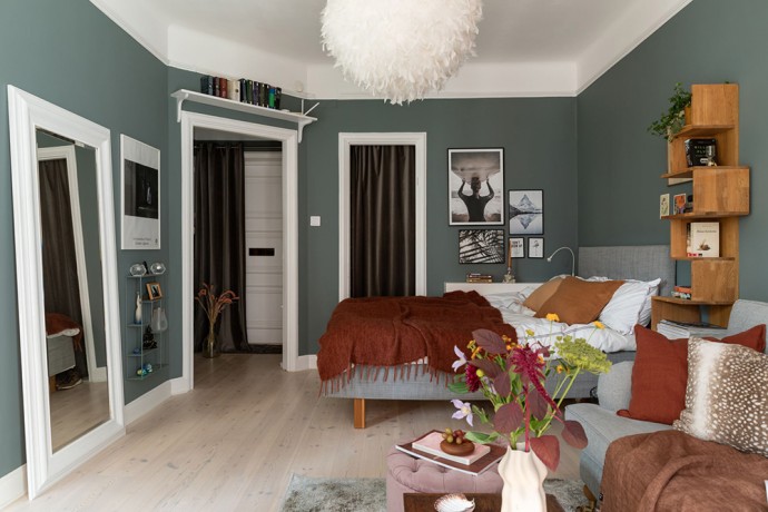 Квартира-студия площадью 32 м2 в Стокгольме Квартира-студия площадью 32 м2 в Стокгольме