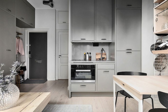 Квартира в Стокгольме площадью всего 21 м2 Квартира в Стокгольме площадью всего 21 м2