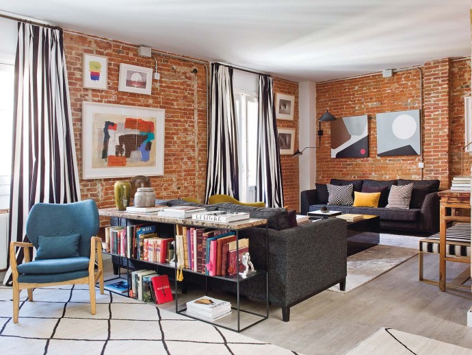 Лофт площадью 120 м2 в Мадриде Лофт площадью 120 м2 в Мадриде