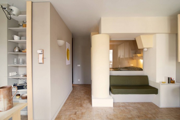 Студия в пригороде Парижа