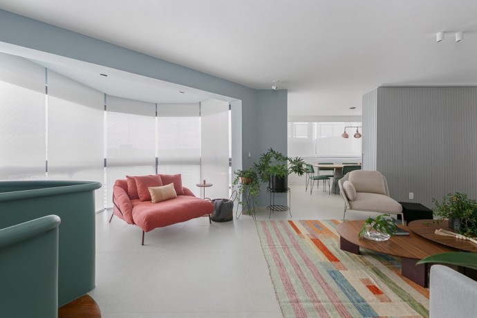 Трёхуровневая квартира в Сан-Паулу