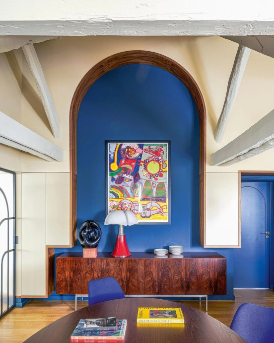 Мансардная квартира в Париже