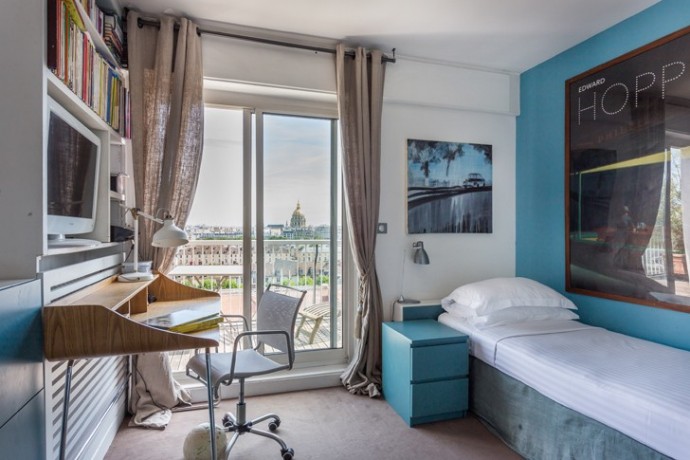 Квартира с видом на Эйфелеву башню в Париже