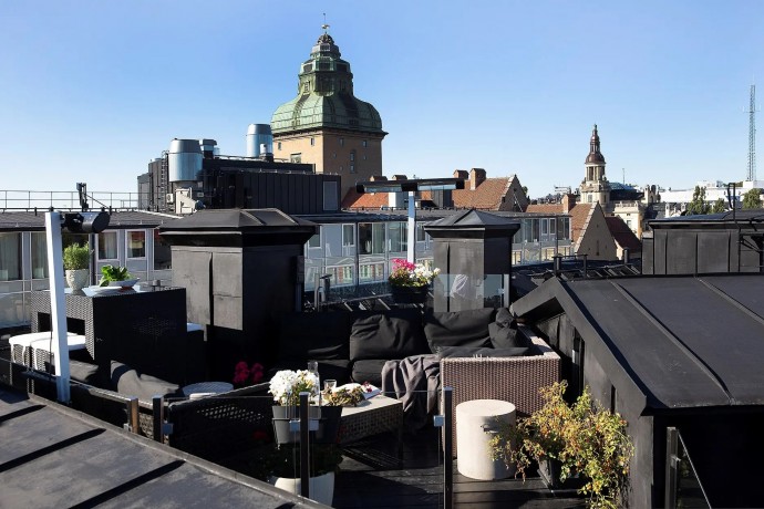 Мансарда площадью 94 м2 в Стокгольме