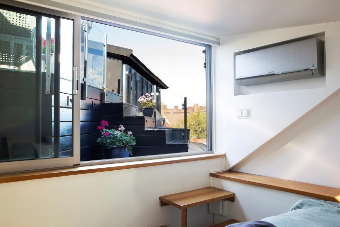 Мансарда площадью 94 м2 в Стокгольме