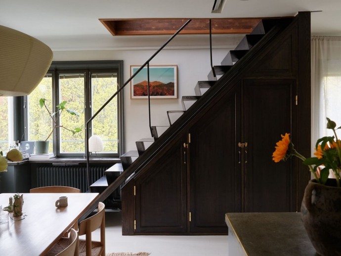 Двухуровневая квартира в Стокгольме Двухуровневая квартира в Стокгольме