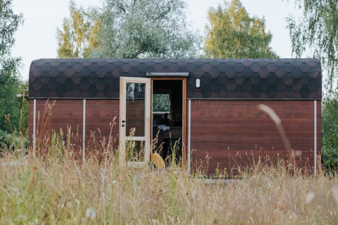 Мобильный мини-дом площадью 14 м2 от шведской компании Vagabond Haven