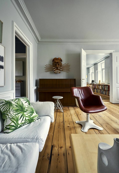 Квартира архитектора Марка Иситта в Копенгагене, Дания