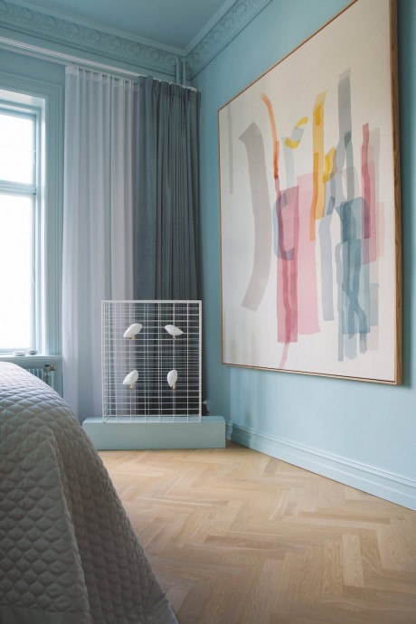 Квартира галериста Эйнара Йоне Рённинга и его жены Сив Элин в Осло, Норвегия