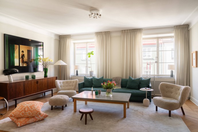 Квартира площадью 127 м2 в Стокгольме