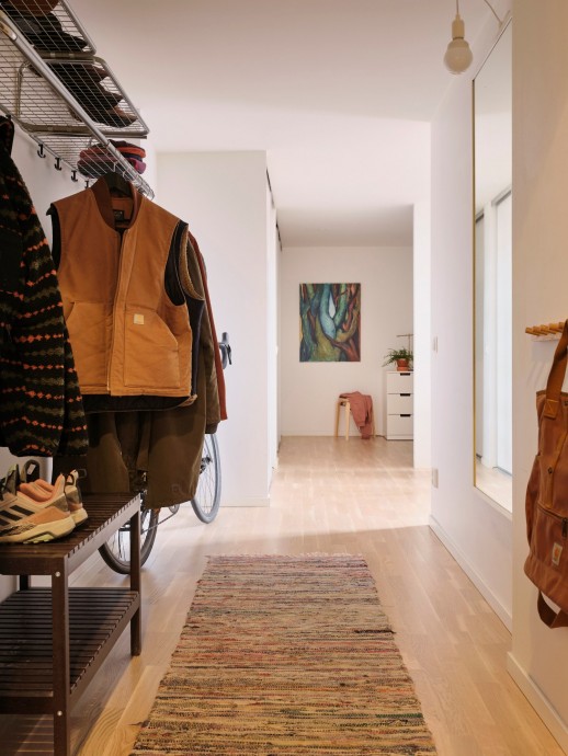 Двухуровневая квартира площадью 88 м2 в Стокгольме