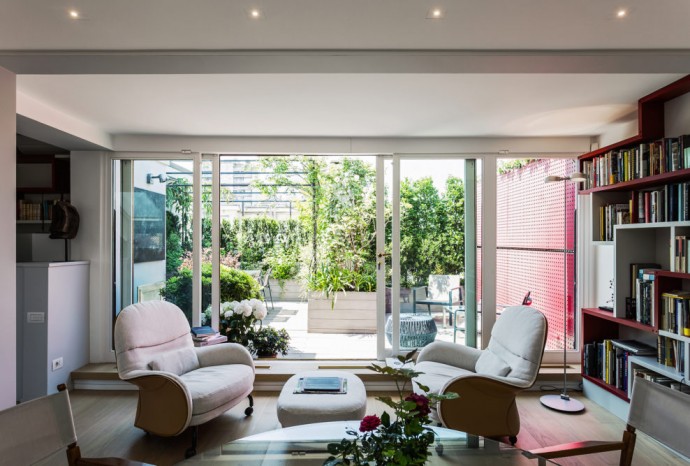 Двухуровневая квартира в Милане Двухуровневая квартира в Милане