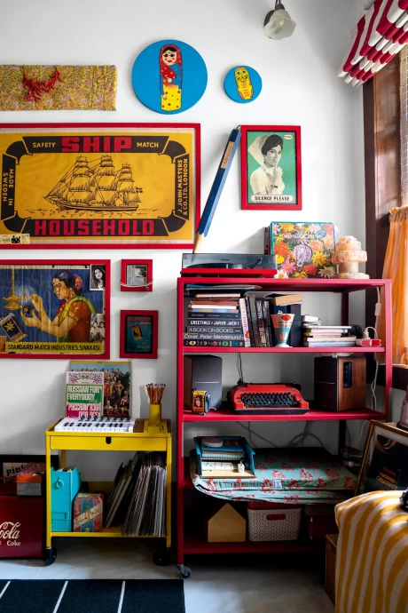 Квартира молодого художника и дизайнера Мехеки Малхотры в Мумбаи