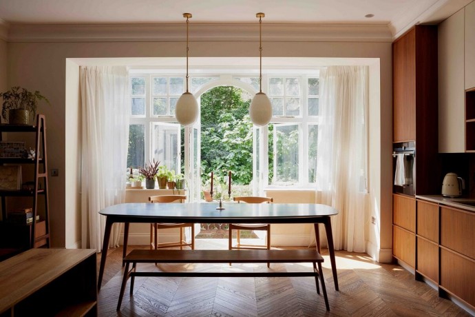 Квартира на первом этаже лондонского особняка XIX века