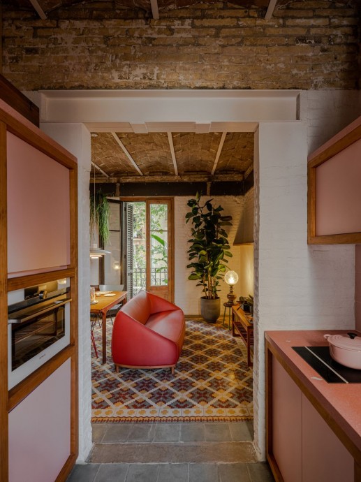 Квартира площадью 47 м2 в доме 1930 года постройки в Барселоне