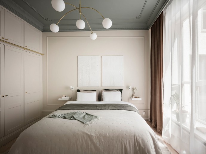 Квартира площадью 59 м2 в доме XIX века в Гётеборге Квартира площадью 59 м2 в доме XIX века в Гётеборге