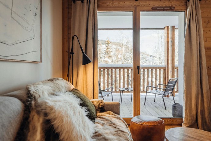 Квартира площадью 66 м2 на французском горнолыжном курорте Межев