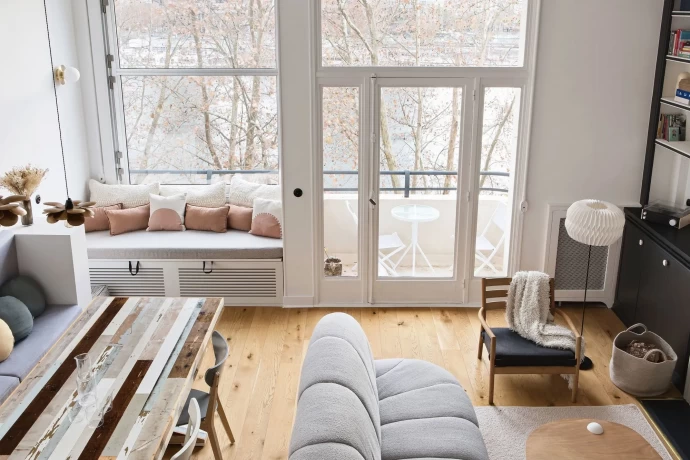 Квартира площадью 86 м2 в Париже Квартира площадью 86 м2 в Париже