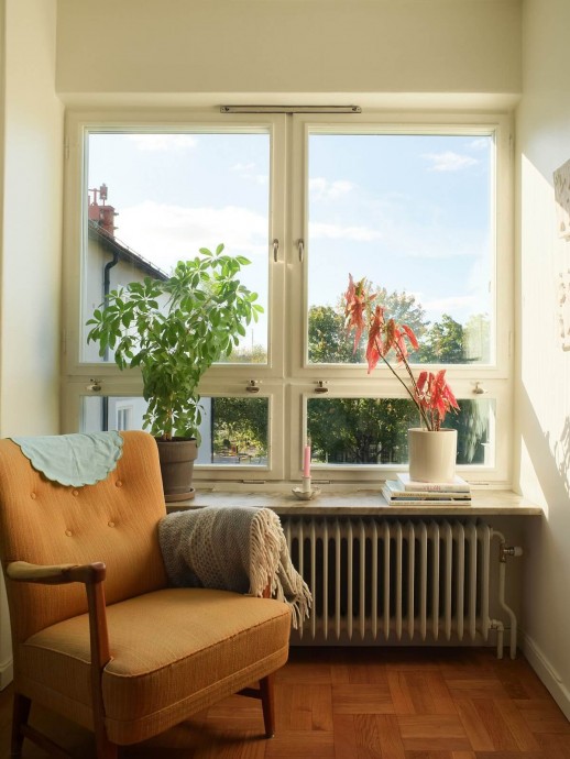 Квартира в доме середины XX века в Стокгольме