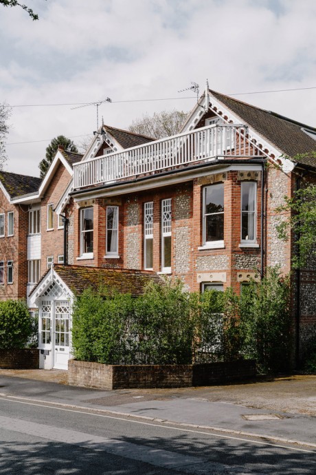Квартира в старинном викторианском доме в британском городке Уинчестер