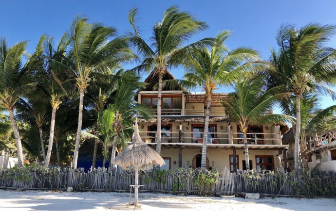 Пляжный дом на полуострове Юкатан, Мексика