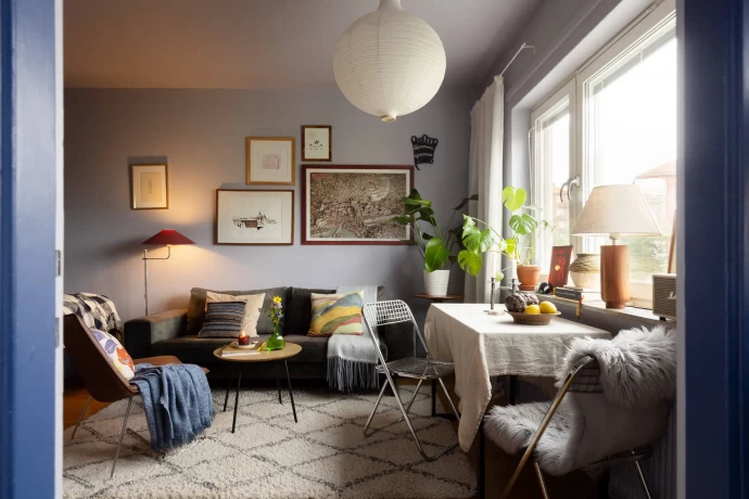 Шведская квартира-студия площадью 28 м2