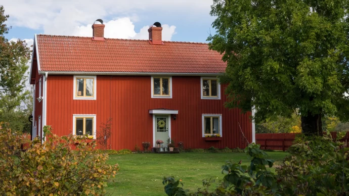 Дом 1850 года постройки в шведской провинции Смоланд