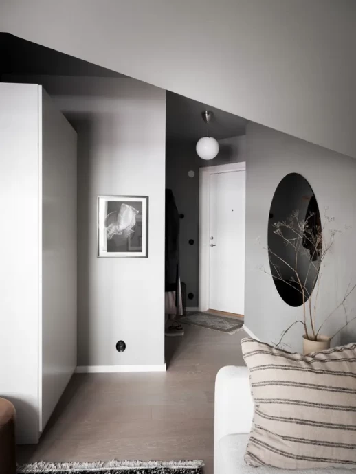 Мансардная квартира площадью 33 м2 в Гётеборге