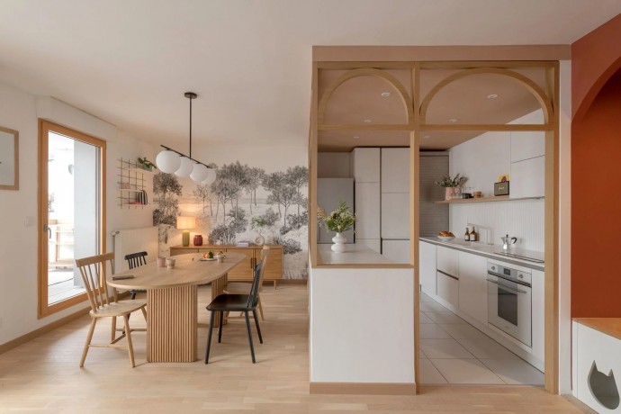 Квартира площадью 80 м2 в Лионе, Франция