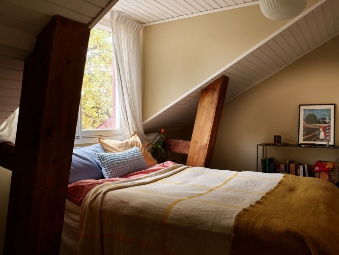 Мансарда площадью 47 м2 в Стокгольме