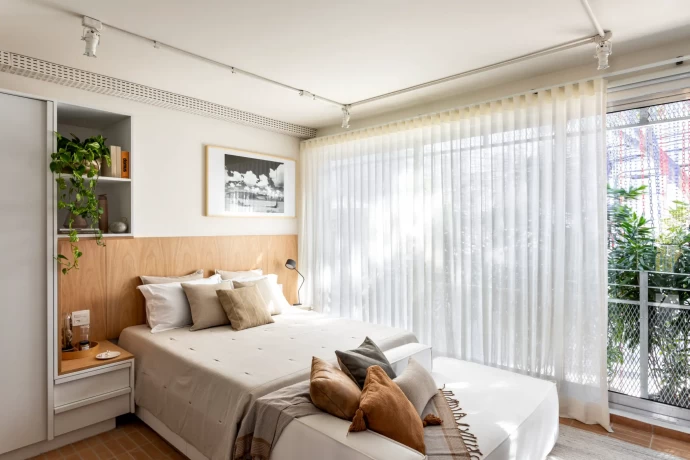 Студия площадью 29 м2 в Сан-Паулу