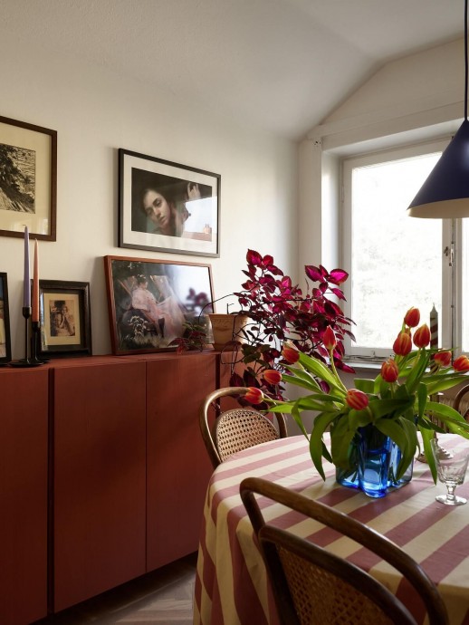 Мансарда площадью 47 м2 в Стокгольме