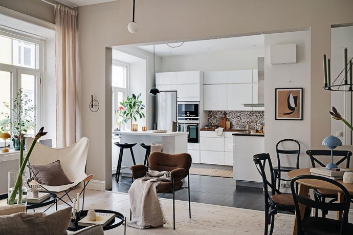 Квартира площадью 61 м2 в Гётеборге Квартира площадью 61 м2 в Гётеборге