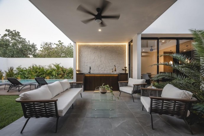 Современный дом в Мериде, Мексика