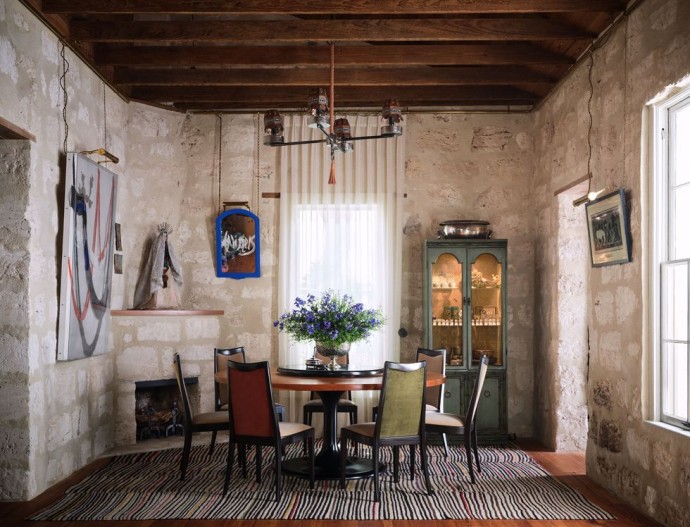 150-летний дом коллекционера Стейси Хилл в Сан-Антонио, Техас