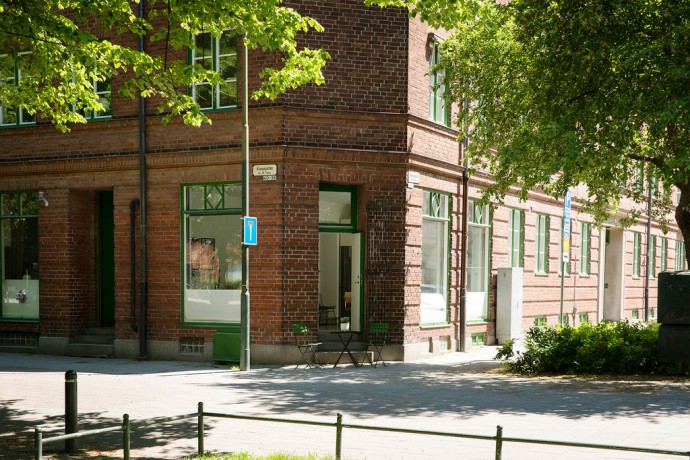 Квартира для студента в помещении бывшего магазина в Мальмё, Швеция (38 м2)
