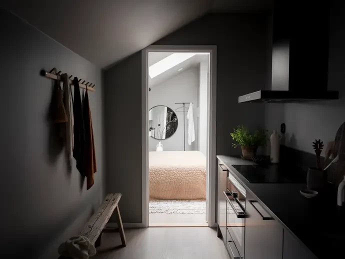 Мансардная квартира площадью 33 м2 в Гётеборге